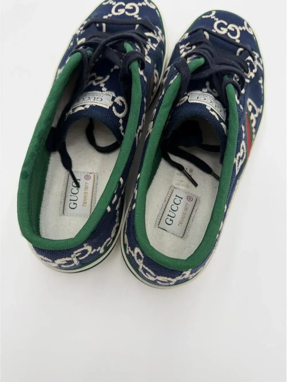 Gucci Tennis 1977 Low-Top Sneaker Mens Size 10/43